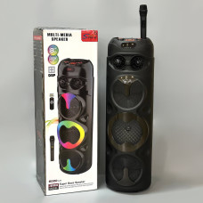 Колонка Sing-e ZQS8309 RGB 20W*3, 6000mAh з мікрофоном та пультом (92,0*30,0*30,0 см)