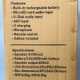 Колонка Sing-e ZQS8315 RGB 40W*3, 6000mAh з 2-ма мікрофонами та пультом (130,4*31,4*29,5 см)