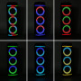 Колонка Sing-e ZQS8316 RGB 25W*3, 5000mAh з мікрофоном та пультом (89,6*28,5*27,7 см)