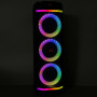 Колонка Sing-e ZQS8316 RGB 25W*3, 5000mAh з мікрофоном та пультом (89,6*28,5*27,7 см)