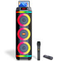 Колонка Sing-e ZQS8316 RGB 25W*3, 5000mAh з мікрофоном та пультом (89,6*28,5*27,7 см)