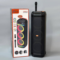 Колонка Sing-e ZQS8316 RGB 25W*3, 5000mAh з мікрофоном та пультом (89,6*28,5*27,7 см)