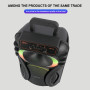 Колонка Sing-e ZQS10101 RGB 20W, 3000mAh з 2-ма мікрофонами та пультом (44,3*29,3*23,8 см)