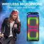 Колонка Sing-e ZQS10220 RGB 50W*2, 6000mAh з 2-ма мікрофонами та пультом (84,0*36,0*36,0 см)