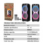 Колонка Sing-e ZQS12212 RGB 80W*2, 9000mAh з 2-ма мікрофонами та пультом (95,0*43,0*40,5 см)