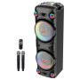 Колонка Sing-e JQS9055 RGB 50W*2, 6600mAh з 2-ма мікрофонами та пультом (128,1*37,5*37,5 см)