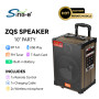 Колонка Sing-e JQS910S 50W, 5000mAh з 2-ма мікрофонами та пультом (49,6*31,0*27,2 см)