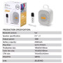 Колонка Sing-e CQS D21 15W, 2500mAh з мікрофоном (16,0*10,8*8,2 см)