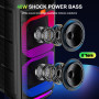 Колонка Sing-e ZQS8281 RGB 40W, 3000mAh з 2-ма мікрофонами та пультом (62,9*27,0*26,5 см)