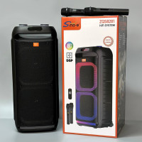 Колонка Sing-e ZQS8281 RGB 40W, 3000mAh з 2-ма мікрофонами та пультом (62,9*27,0*26,5 см)