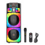 Колонка Sing-e ZQS12213 RGB 80W, 5000mAh з мікрофоном та пультом (93,5*35,0*31,8 см)