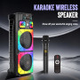 Колонка Sing-e ZQS12213 RGB 80W, 5000mAh з мікрофоном та пультом (93,5*35,0*31,8 см)