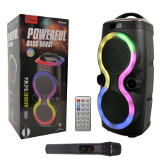 Колонка Sing-e ZQS6236 RGB 30W, 2400mAh з мікрофоном та пультом (56,7*24,8*22,6 см)