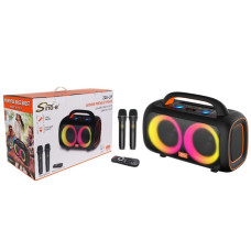 Колонка Sing-e ZQS-L19 30W*2, 5000mAh з 2-ма мікрофонами та пультом (47,5*33,0*21,0 см)
