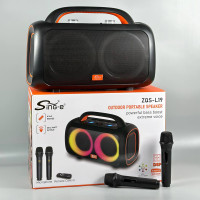 Колонка Sing-e ZQS-L19 30W*2, 5000mAh з 2-ма мікрофонами та пультом (47,5*33,0*21,0 см)