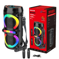Колонка Sing-e ZQS42111XW RGB 10W*2, 2500mAh з 2-ма мікрофонами (39,2*17,4*17,0 см)