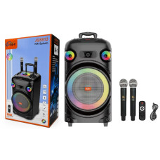 Колонка Sing-e JQS913 RGB 80W, 6000mAh з 2-ма мікрофонами та пультом (70,9*39,0*37,5 см)