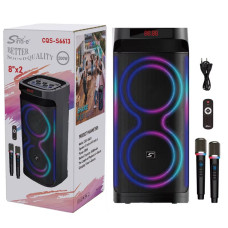 Колонка Sing-e CQS-S6613 200W, 24000mAh з 2-ма мікрофонами та пультом (74,7*33,0*32,7 см)