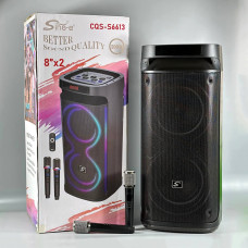 Колонка Sing-e CQS-S6613 200W, 24000mAh з 2-ма мікрофонами та пультом (74,7*33,0*32,7 см)