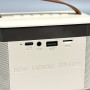 Колонка K19-1 з мікрофоном Bluetooth, SD, FM та підсвіткою (12,5*9*7,5см)