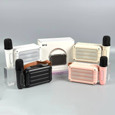 Колонка N15-1 з мікрофоном, Bluetooth, SD, FM (14*8,5*7см)