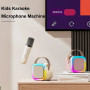 Колонка K12 з 2-ма мікрофонами Bluetooth, SD, RGB (9*9*7см)