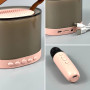 Колонка K52-2 з 2-ма мікрофонами Bluetooth, SD, FM, RGB (11,0*9,0 см)