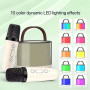 Колонка K52-2 з 2-ма мікрофонами Bluetooth, SD, FM, RGB (11,0*9,0 см)