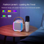 Колонка K12-1 з мікрофоном Bluetooth, SD, FM, RGB (9,0*9,0 см)