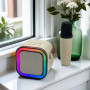 Колонка K12-1 з мікрофоном Bluetooth, SD, FM, RGB (9,0*9,0 см)
