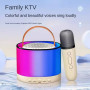 Колонка K52-1 з мікрофоном Bluetooth, SD, FM, RGB (11,0*9,0 см)