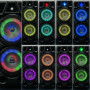 Колонка Sing-e ZQS8210 RGB 20W*2, 4500mAh з мікрофоном та пультом (29,5*27,5*75,0 см)