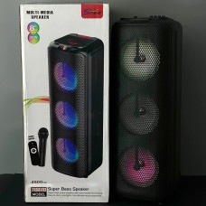 Колонка Sing-e ZQS8303 з RGB-підсвічуванням та мікрофоном (37*34,9*82 см)