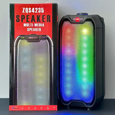 Колонка Sing-e ZQS4235 з RGB-підсвічуванням та мікрофоном (17,5*16,0*40,3 см)