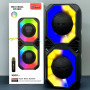 Колонка Sing-e ZQS4260 з RGB-підсвічуванням та мікрофоном (16,1*14,6*38,3 см)