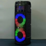 Колонка Sing-e JQS6221 з RGB-підсвічуванням та мікрофоном (24,4*24,4*60,6 см)