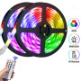 Світлодіодна стрічка LED Rixme B5050 RGB 5m 150Led. USB з пультом дистанційного керування