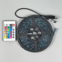 Світлодіодна стрічка LED Mood Lights 5050 RGB (5m, Bluetooth, з пультом, від USB)