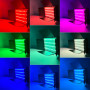 Професійне відеосвітло Light Kit Varicolor Pro 800Plus RGB з пультом (3200-5600K) 29см