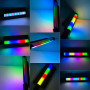 Портативна двостороння Led лампа BD-B6 RGB Light Stick з пультом, Ra95+ (55 см)