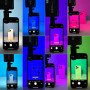 Портативне відеосвітло M16 RGB з затискачем для фіксації 1500mAh 3000-9900K (10,5*7,5 см)