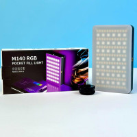 Портативне відеосвітло M140 RGB Pocket Fill Light 2700-6500K, Ra85+ (12*7 см)