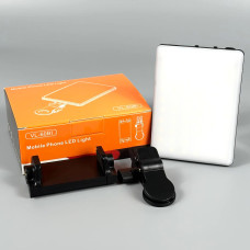 Портативне відеосвітло VL-60BI (з 2-ма видами кріплення) 2000mAh 3000-7000K (12*9см)