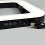 Студійна лампа U200 RGB+Warm-White з тримачем та пультом для телефону 3600mAh, 20W (29*22cм)