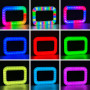Студійна лампа U200 RGB+Warm-White з тримачем та пультом для телефону 3600mAh, 20W (29*22cм)