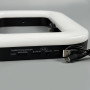 Студійна лампа E-30 RGB+Warm-White з тримачем та пультом для телефону 3600mAh, 20W (28*21cм)