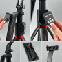 Монопод (трипод) P325 на штативі з 2-ма пультами Bluetooth (360° Rotating Pan Tilt) 2.2m