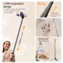 Монопод (трипод) TT03 Auto Pop open на штативі Bluetooth 1,76m (Aluminum Alloy Rod)