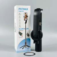 Монопод (трипод) P07 Max 2in1+ Magnetic на штативі  Bluetooth 1.4m