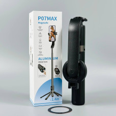 Монопод (трипод) P07 Max 2in1+ Magnetic на штативі  Bluetooth 1.4m